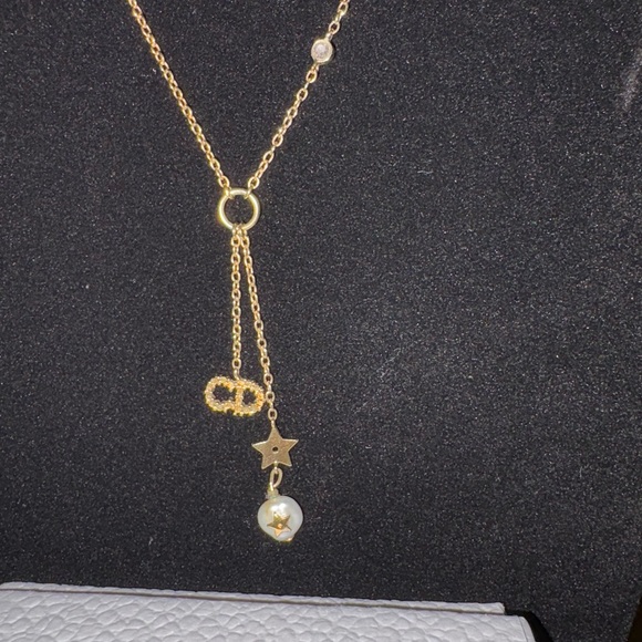 Dior Necklace with Pearl and Star Charms - Picture 2 of 4
